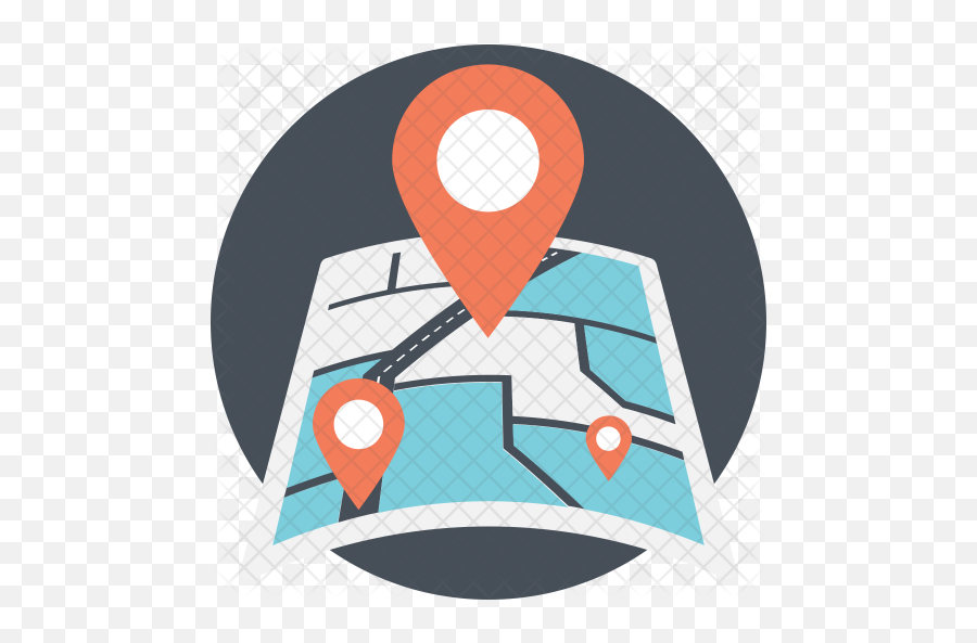 Map Location Icon - Maps And Location Cartoon Png,Map Png Icon