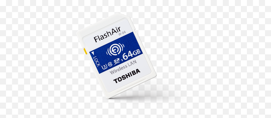 Toshiba - Wireless Sd Cards Flashair W04 Label Png,Sd Card Png