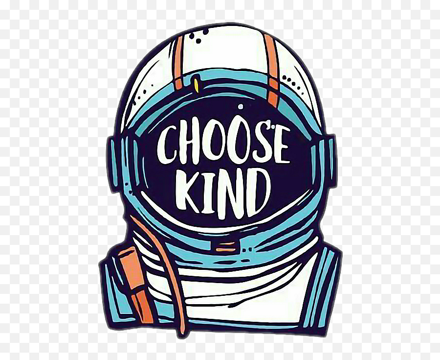 Choosekind Hipster Astronaut Spaceman - Wonder Helmet Choose Kind Png,Astronaut Helmet Png
