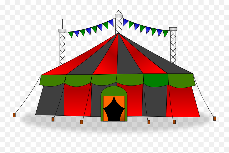Circus Tent Big Top - Free Vector Graphic On Pixabay Mothers Day Card For Boyfriends Mom Png,Circus Png