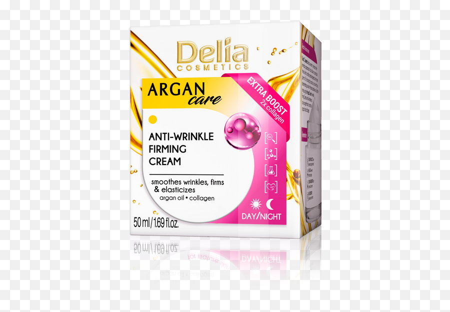 Anti - Wrinkle Firming Cream U2013 Delia Cosmetics Delia Argan Care Anti Wrinkle Regenerating Cram Png,Wrinkles Png