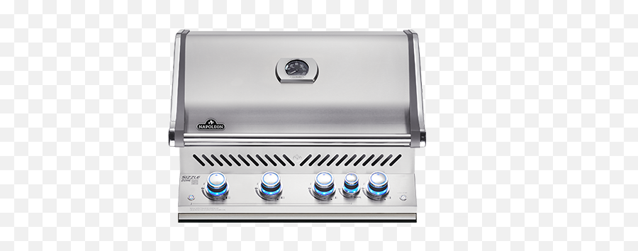 Napoleon Built - In Prestige Pro 500 With Infrared Rear Burner Bbq Grill Head Bi Pro 500 Rb Napoleon Png,Bbq Grill Png