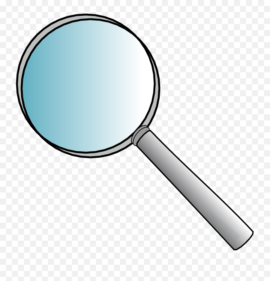 Filemagnifying Glass 01svg - Wikimedia Commons Magnifying Glass Clipart Png,Glass Transparent Background