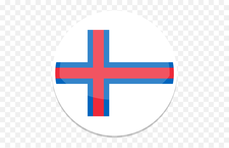Faroe Icon Myiconfinder - Faroe Islands Round Flag Png,Cuba Flag Png