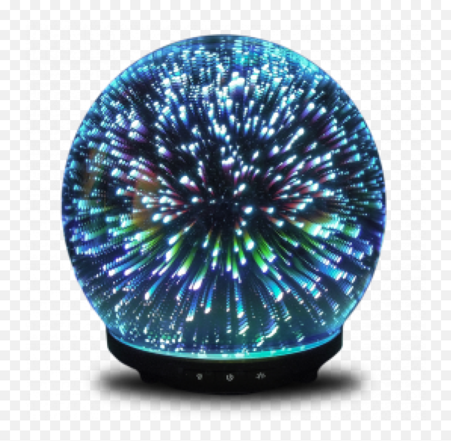 3d Gala - 230ml Ultrasonic Glass Diffuser With 3d Led Light Effect In Many Colors Led Light Effect Png,Light Effect Png