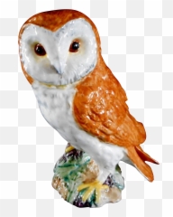 Beswick Barn Owl Porcelain Figurine - Barn Owl Png,Barn Owl Png