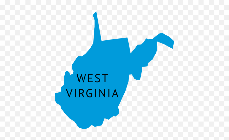 West Virginia State Plain Map - Transparent Png U0026 Svg Vector West Virginia Png,Us Map Transparent Background
