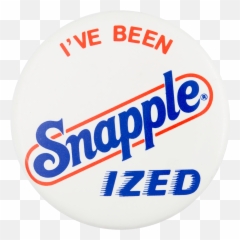 Snapple Ized Busy Beaver Button Museum - Snapple Png,Snapple Png