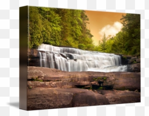 Download Hd Pc - North Carolina Waterfalls Hd Png Download Dupont State Forest,Water Fall Png