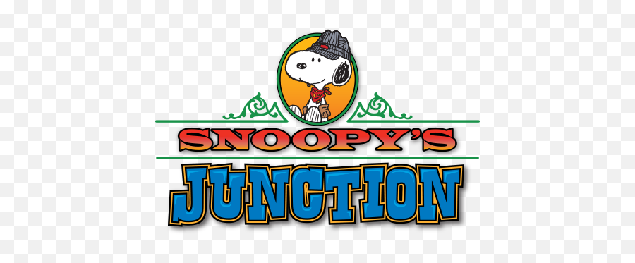 Snoopyu0027s Junction Carowinds - Cartoon Png,Snoopy Transparent