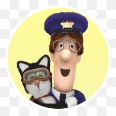 Download Free Png Postman Pat Roundlet - Postman Pat With Glasses,Mailman Png