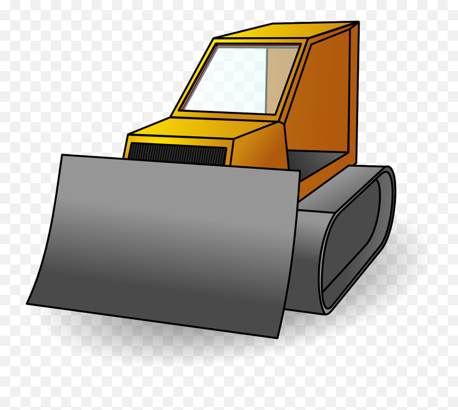 Bulldozer Vehicle Construction - Bulldozer Kartun Png,Bulldozer Png