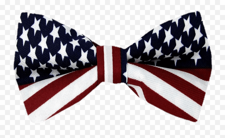 American Flag Bow Tie Transparent Png - Usa Bow Tie,American Flag Transparent Background