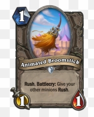 Broomstick - Scholomance Academy Expansions Images Hearthstone png