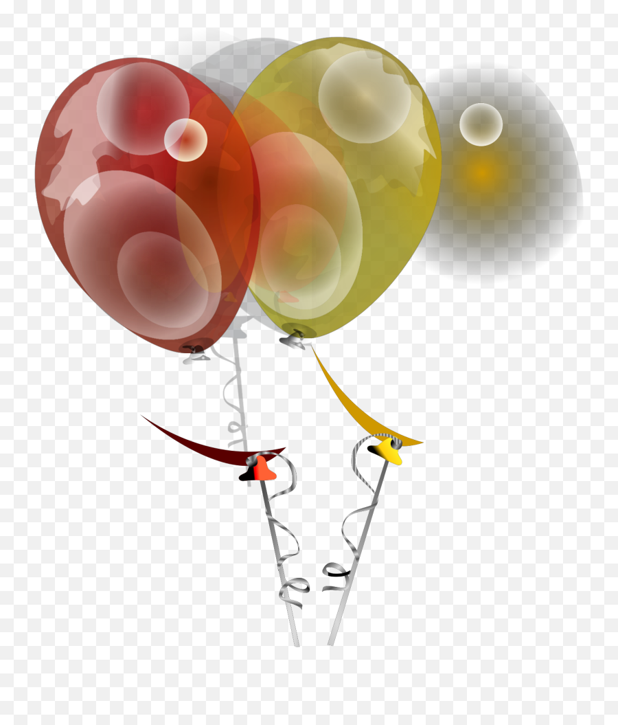Birthday Balloons Clip Art - Balloon Png,Balloons Clipart Transparent