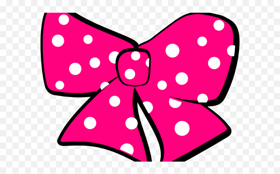 Minnie Mouse Clipart Pink Ribbon - Minnie Mouse Bow Red Clipart Png,Minnie Mouse Pink Png