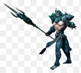Poseidon - Poseidon Smite Transparent Png,Smite Png