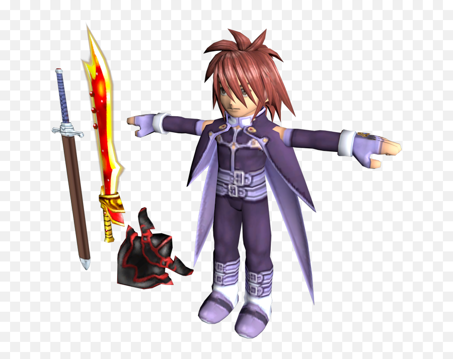 Gamecube - Tales Of Symphonia Models Png,Kratos Png