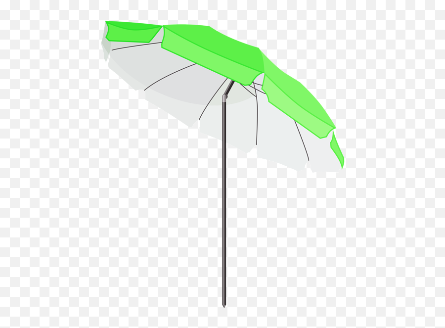 Hd Green Beach Umbrella Png Clipart - Shade,Beach Umbrella Png