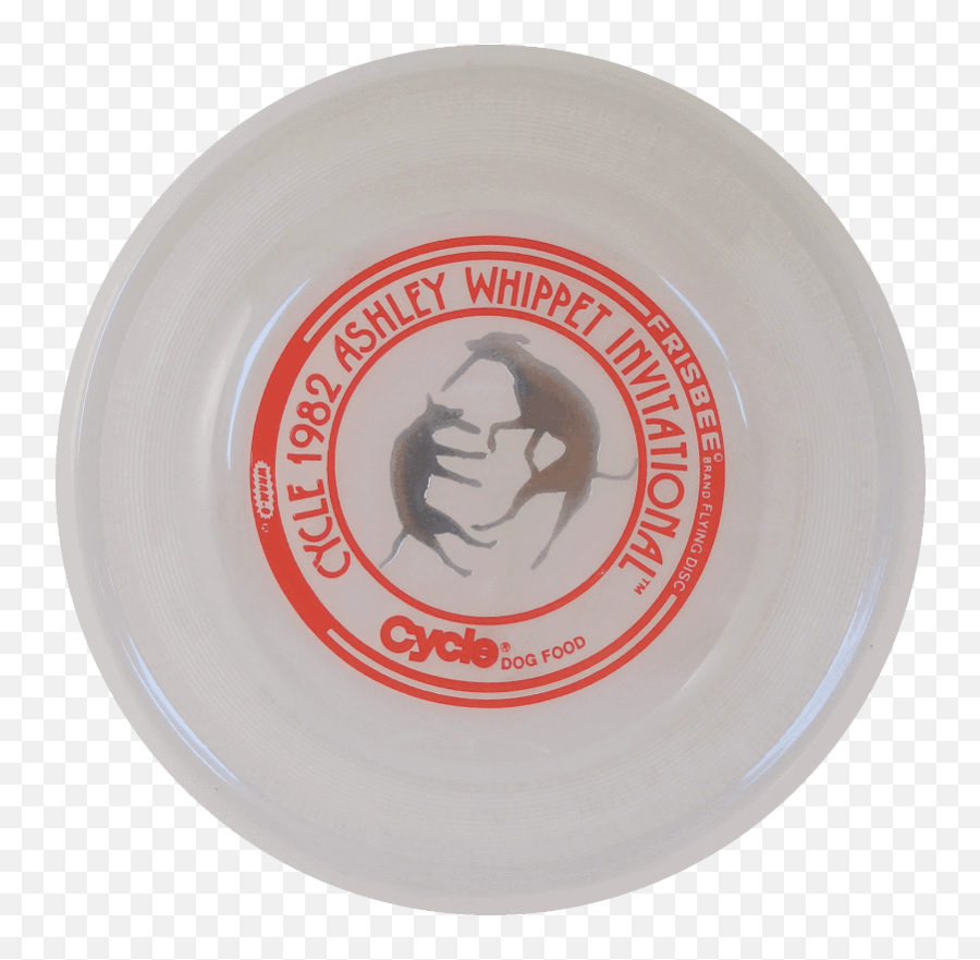 1982 Cycle Ashley Whippet Invitational Frisbee Disc - Serveware Png,Frisbee Png