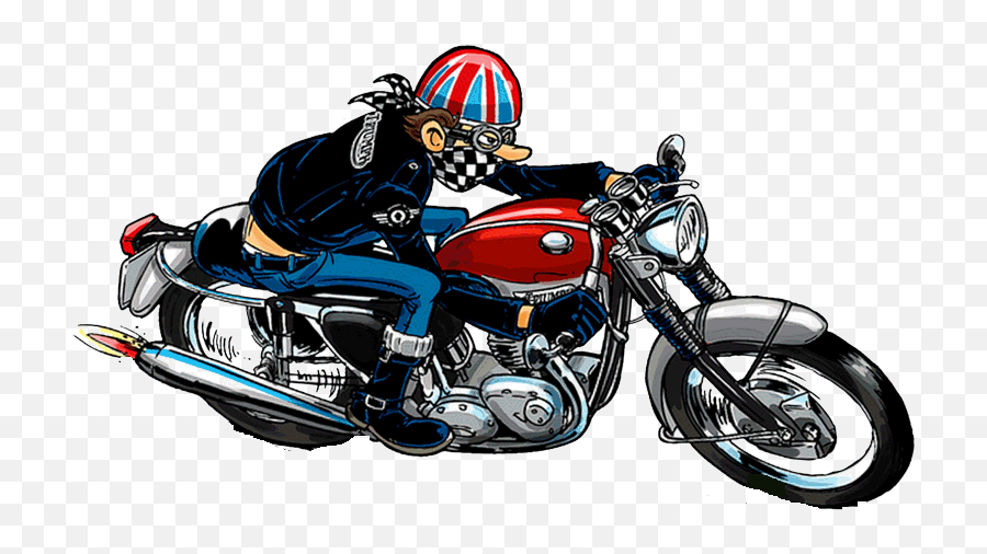 Biker Png - Biker Guy3 Cartoon Bikers 5165484 Vippng Bikers Cartoon Png,Biker Png
