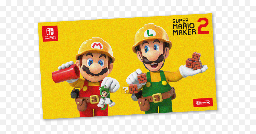 Win A Super Mario Maker 2 Hamper From - Mario Maker 2 Background Png,Mario Maker Png