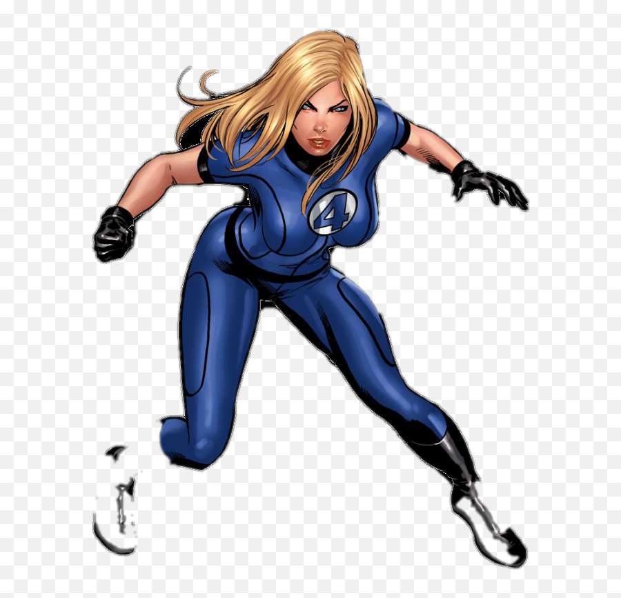 Invisible Woman Png Images Transparent Background Play - Fantastic 4 Invisible Girl Art,Cartoon Woman Png