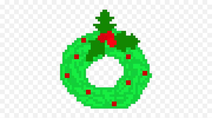 Vector Graphics Transparent Png Image - Steam Icon Pixel Art,Christmas Wreath Vector Png