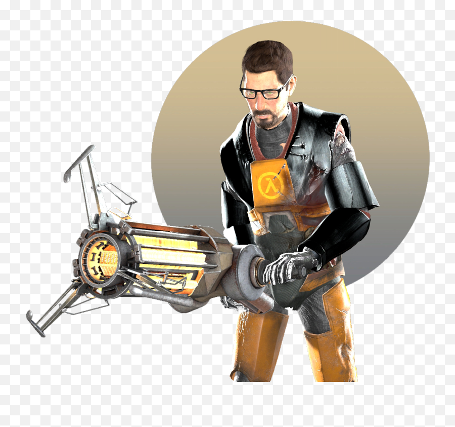 Halflife - Fictional Character Png,Gordon Freeman Png