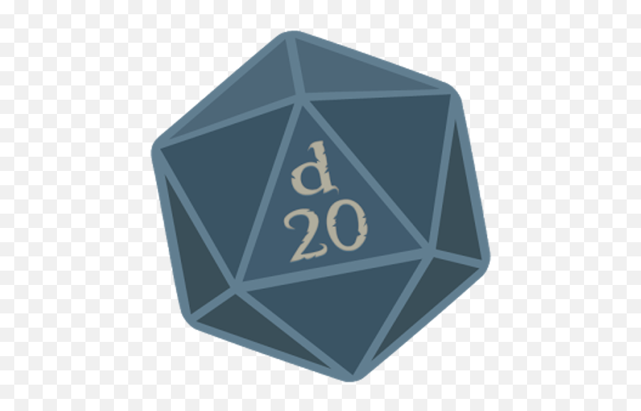 D20 5e Character Sheet - Triangle Png,D20 Transparent Background