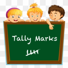 Math - Kid Holding Banner Clipart png