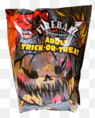 Fireball Cinnamon Whiskey Trick Or - Fireball Trick Or Treat Bag Png,Fireball Whiskey Png