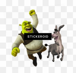 Download Shrek And Donkey - Dreamworks Animation Png Image Shrek And Donkey Clipart,Donkey Shrek Png