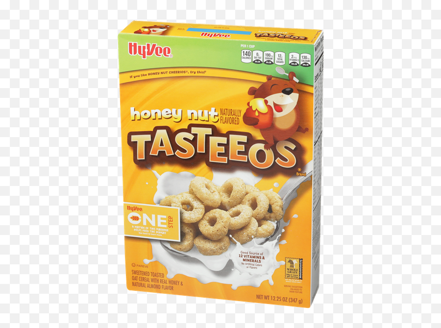 Hy - Vee One Step Honey Nut Tasteeos Cereal Hyvee Aisles Hy Vee Cereal Png,Cheerios Png