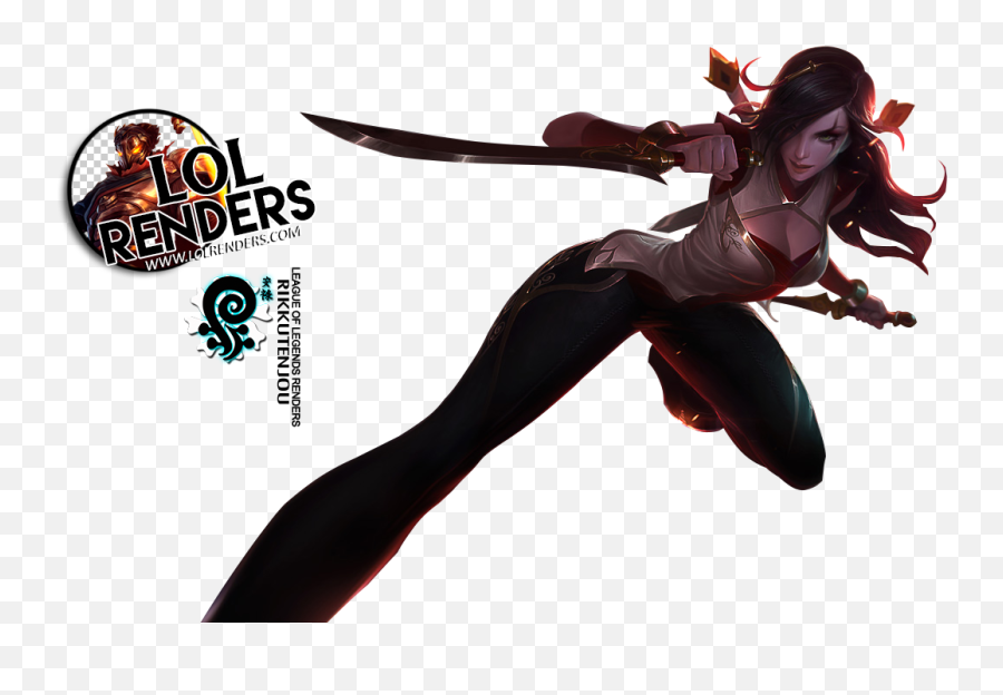 Katarina League Of Legends Render - Katarina League Of Legends Render Png,League Of Legends Logo Render