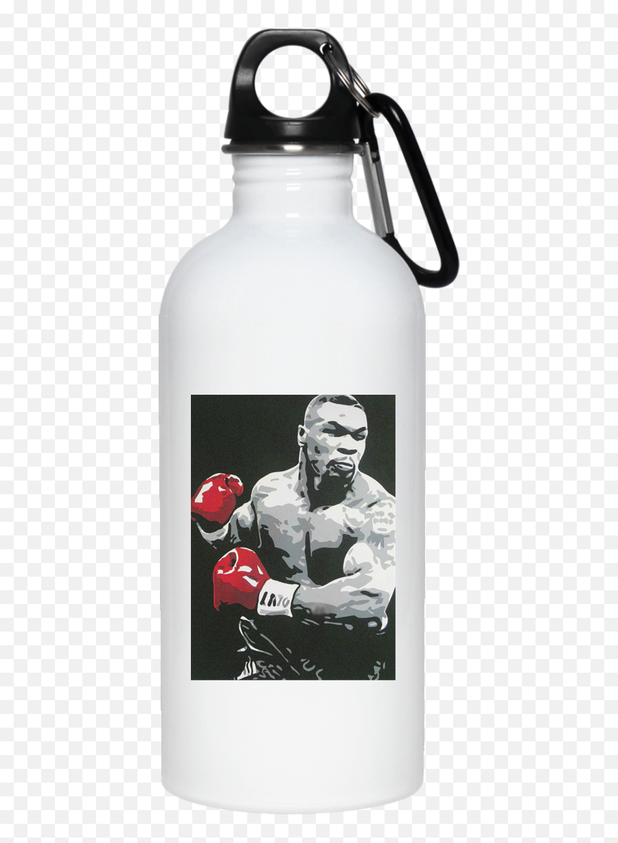 Mike Tyson 23663 20 Oz Stainless Steel Water Bottle U2013 Titan - Water Bottle For Students Png,Mike Tyson Png