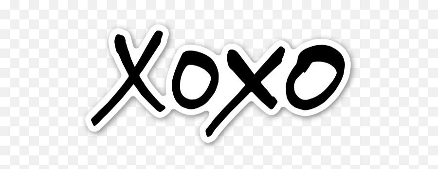 Download Xoxo Sticker - Xoxo Sticker Transparent Png,Xoxo Png