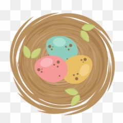 Cute Bird Nest Png Transparent - Cute Bird Nest Clip Art,Nest Png