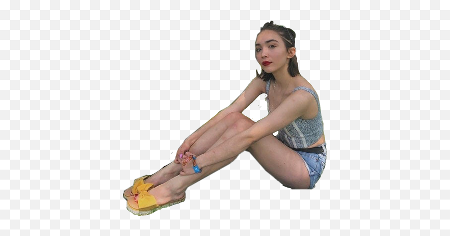 Rowanblanchard Rowan Sticker By Louise - Sitting Png,Rowan Blanchard Png