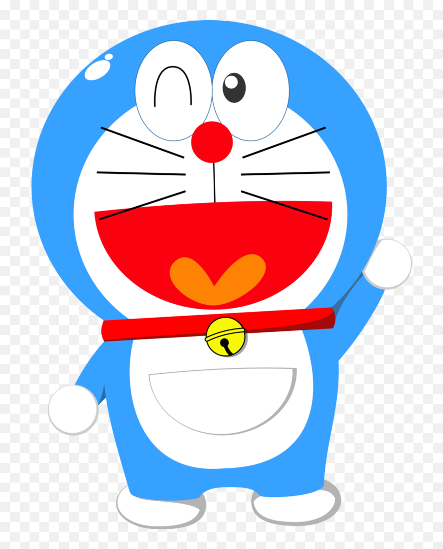 Doraemon Icon No Background Hd Png - Wall Painting Of Oggy,Doraemon Png Icon