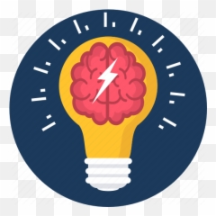 Brain Creative Idea Lightbulb Spark - Restuarant png