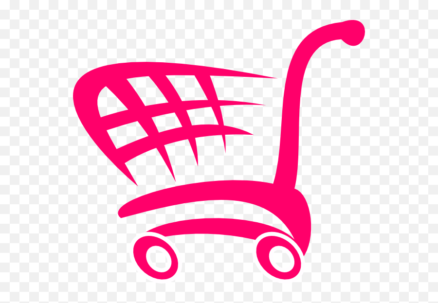 Download Hd Pink Shopping Cart Clip Art - Icon Shop Pink Shopping Cart Clipart Png,Pink Clip Art Icon