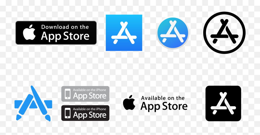 App Store Logo Png Transparent - Language,Availabel App Store Icon