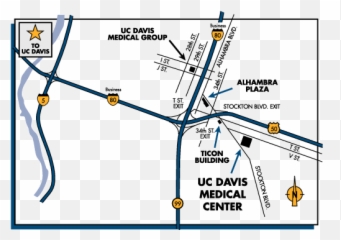 Maps And Directions - Department of Internal Medicine UC Uc Davis Medical Center Pssb png