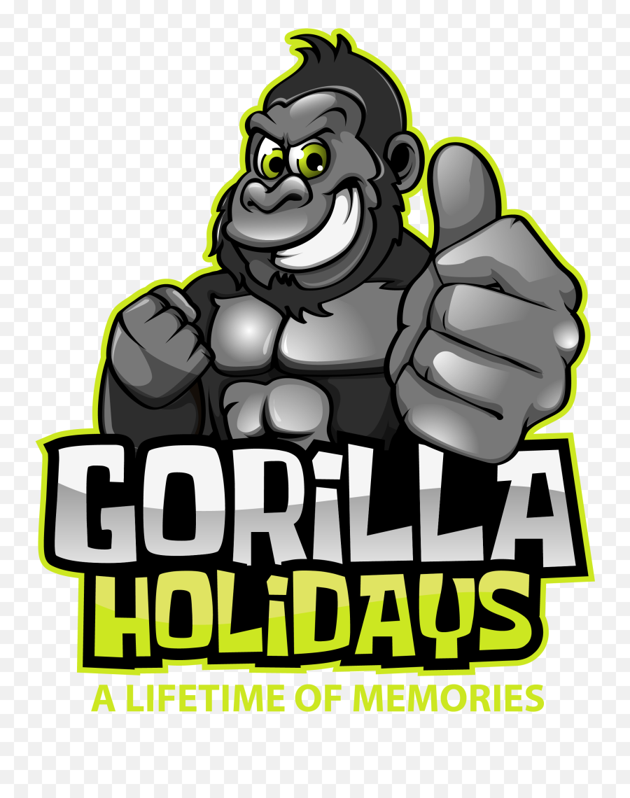 Gorilla Holidays Uganda - Gorilla Trekking Tours Rwanda Cartoon Png,Gorilla Transparent