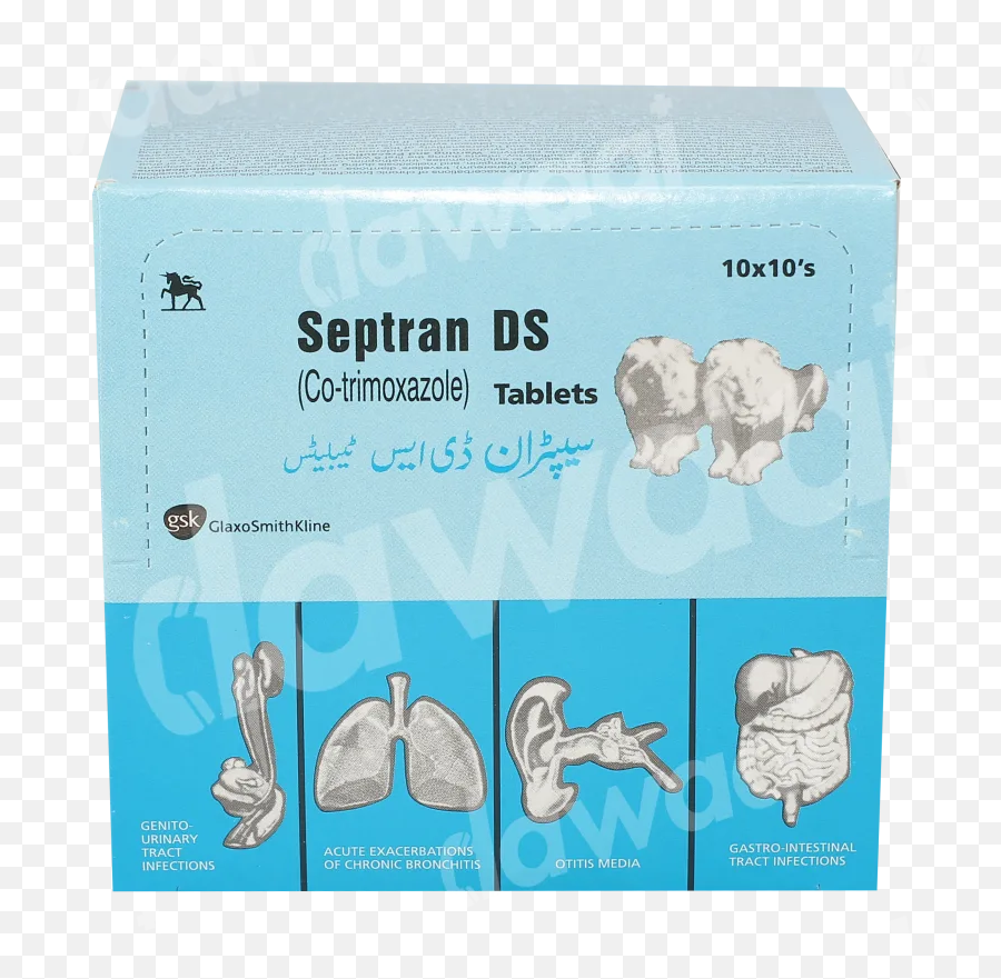 Septra Antibiotic Dosage Doxycycline Glaxosmithkline - Septran Ds Tablet Price In Pakistan Png,Gsk Icon