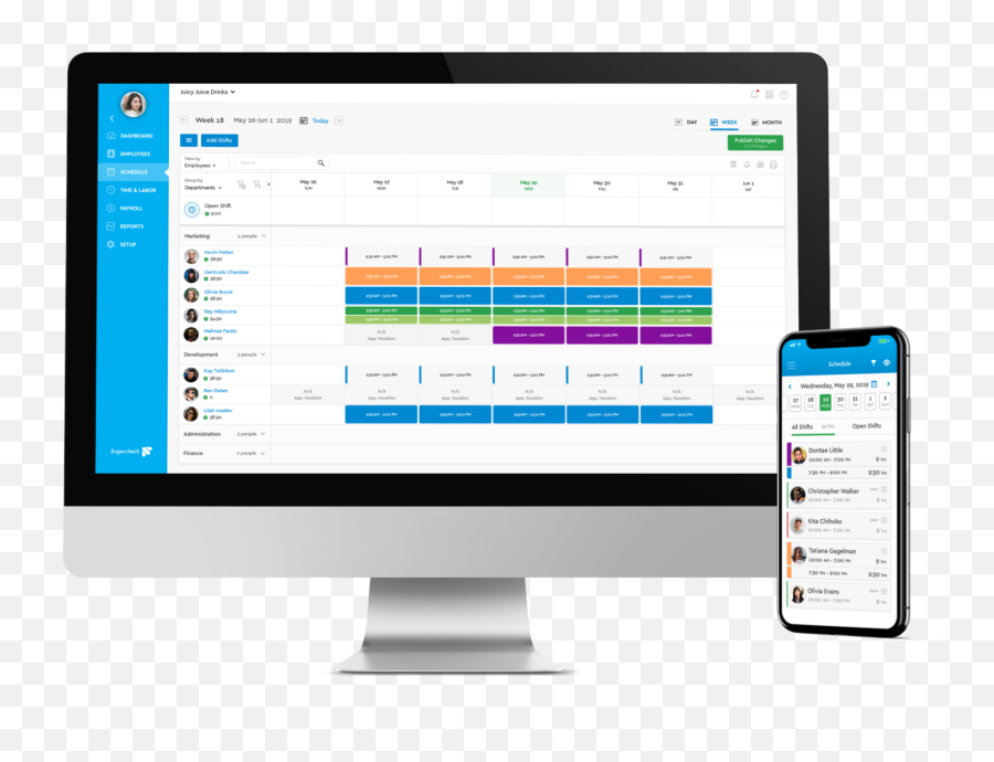 Build And Manage Working Schedules In - Technology Applications Png,Schedules Icon
