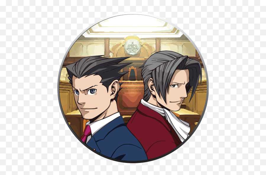Attorney Online 2 - Ace Attorney Phoenix And Edgeworth Png,Ace Attorney Icon