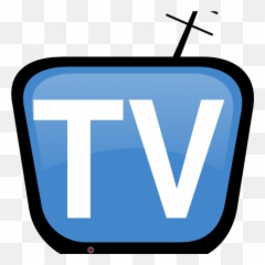 Retro Clipart Tv Set Picture - Transparent Logo Png