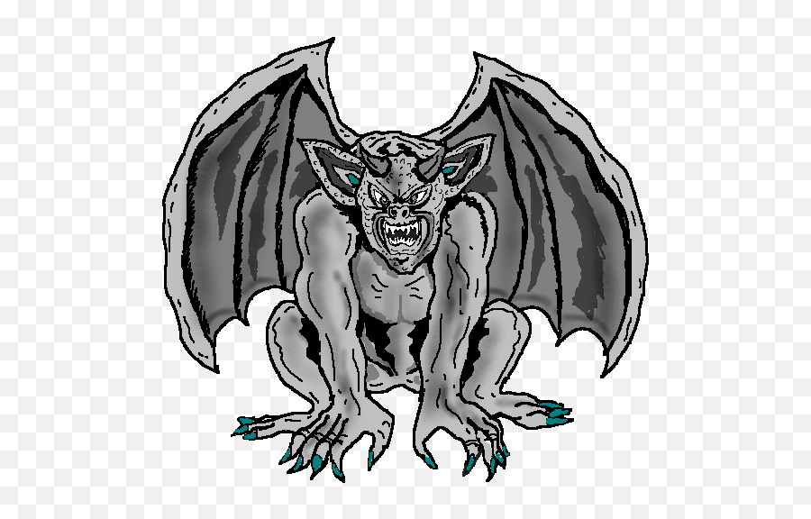 Vector Monster Gargoyle Transparent - Transparent Gargoyle Clipart Png,Gargoyle Png